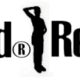 A black and white image of the word " redrow ".